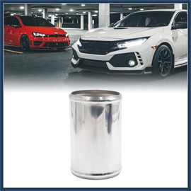 INFINAUTO Aluminum Alloy Car Straight Short Tubing Intercooler Pipe 76mm Durable Material Stylish Design