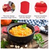 8 Pcs Non-Slip Silicone Hot Handle Holder & Assist Grips,