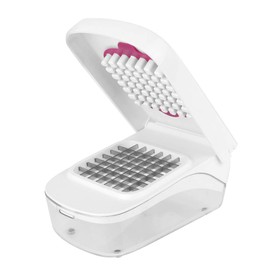 Abrader Vegetable Chopper, Kitchen Multifunctional Spiralizer Vegetable Cutter Potato Carrot Fruit Shredder Machine Onion Chopper with Container