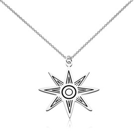 WUSUANED Ishtar Star Necklace Inanna Goddess Jewelry Mythology Goddess Gift Ishtar Assyrian Star gifts