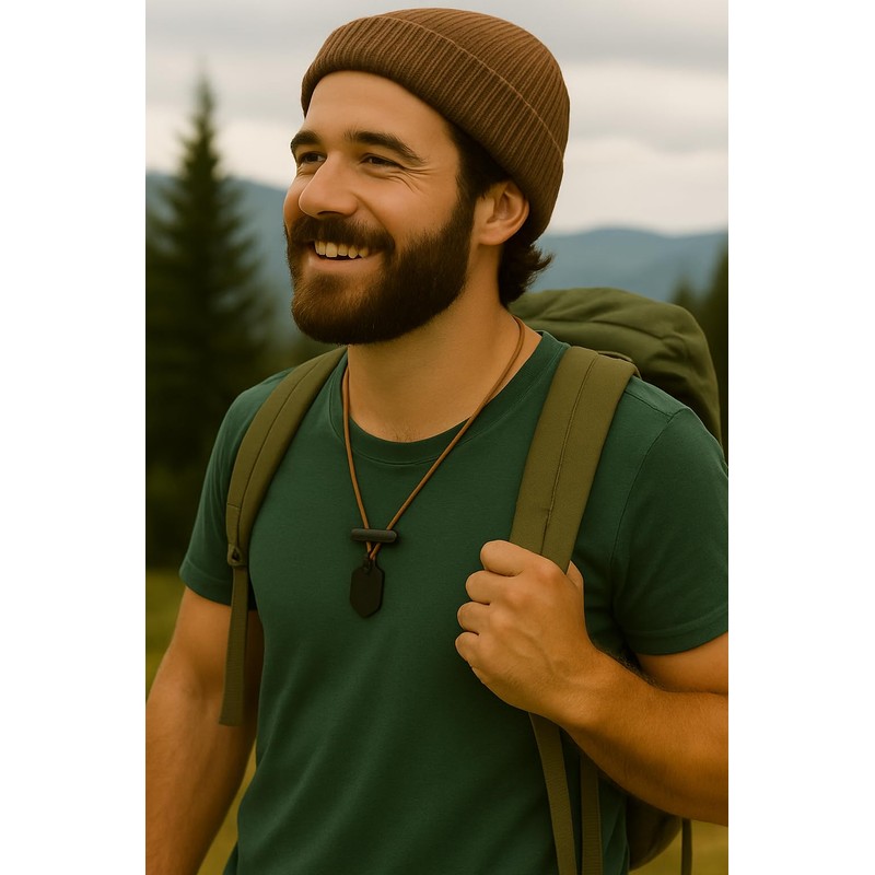 Outdoor Fire Starter Necklace – Emergency Survival Tool with Ferro
