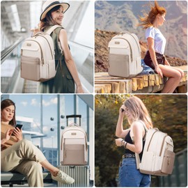 MOMUVO School Backpack Women and Teen Girls,Cute Bookbag Lightweight Laptop Backpack College SchoolBag Students