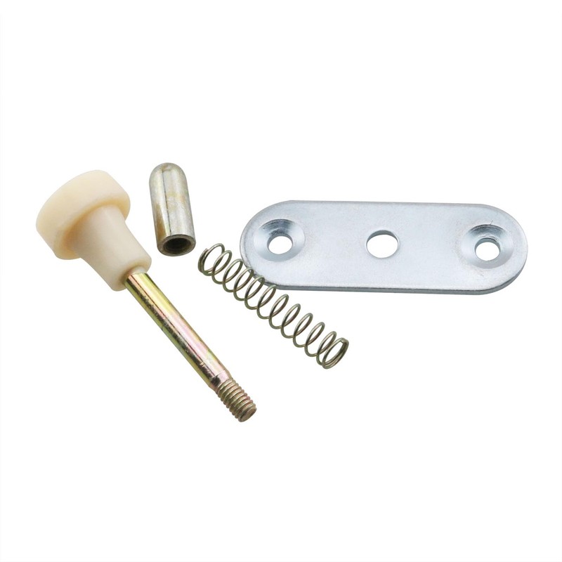 HJGarden 2pcs Automatic Spring Latch Door Bolt Fixed Heavy Duty