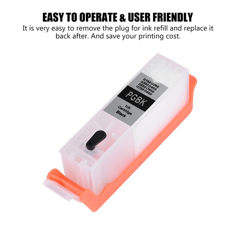 5Colors PGI-850/CLI-851 Refillable Ink Cartridge with ARC Chip for Canon