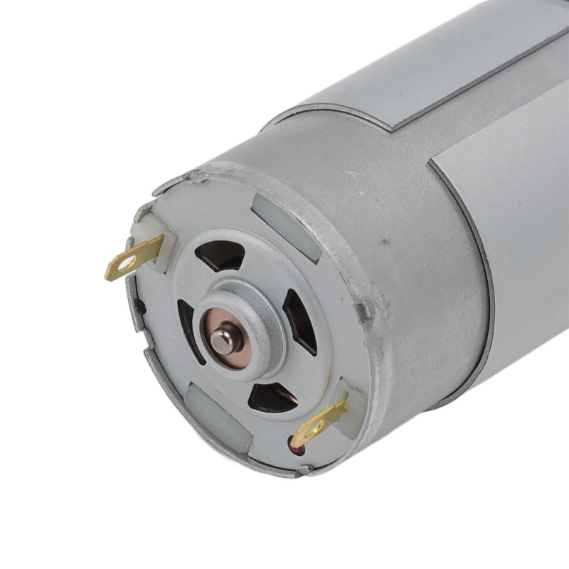 DC24V Self Locking Worm Gear Motor High Torsion Speed Reduction