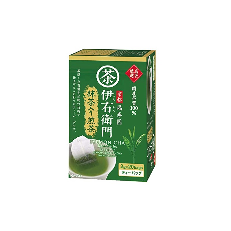 Uji no Dewu Iemon Master's Carefully Selected Sencha with Matcha