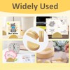 XINXINGDINGSHENG 12 PCS Table Number Stands, Wooden Place Card Holders,