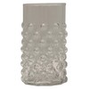 Creative Co-Op Hobnail Drinking Glass