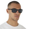 ARNETTE An4185 Slickster - anteojos de sol rectangulares para hombre,