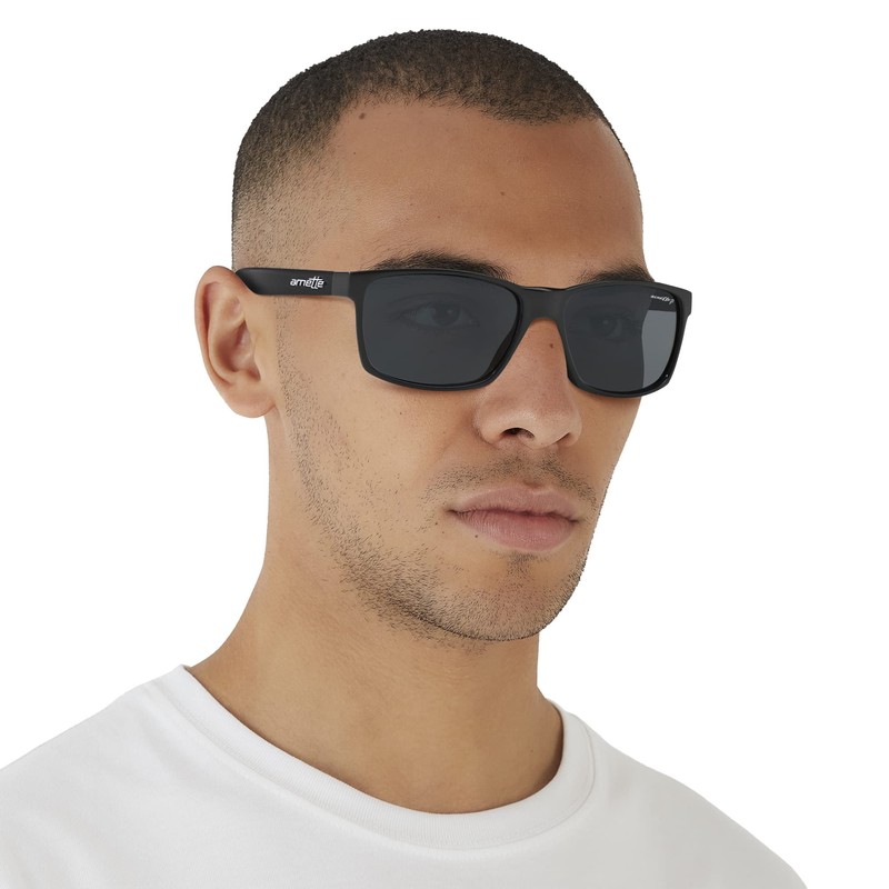ARNETTE An4185 Slickster - anteojos de sol rectangulares para hombre,