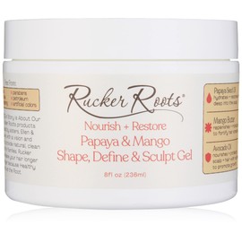 Rucker Roots Nourish + Restore Papaya & Mango Shape, Define & Sculpt Gel