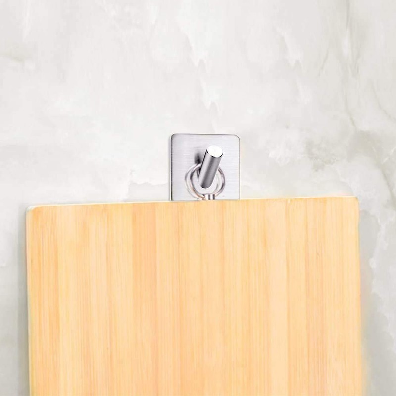 Fotosnow Locking Curve Adhesive Coat Hooks: Anti-Slip 15LB Towel Hooks