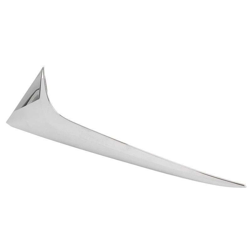 2Pcs/Set Rear Window Side Spoiler Wing Splitter Trim ABS Chrome