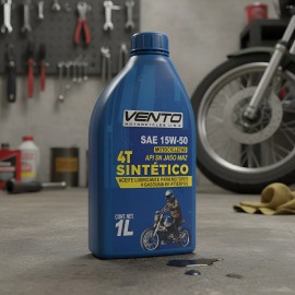 Aceite Sintético Vento 15w50 Moto/cuatriciclo 1l