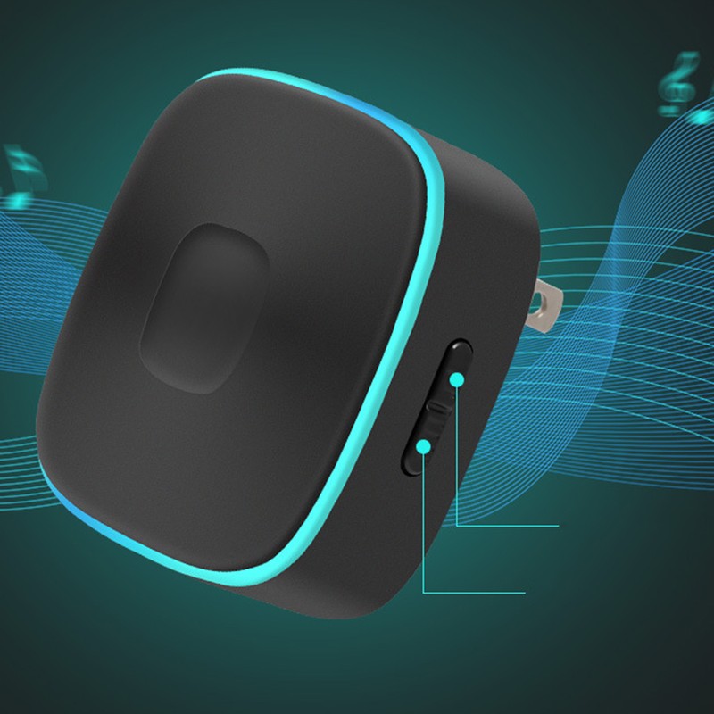 Wireless Doorbell Waterproof with 1 Transmitter and 1 Receiver One