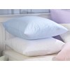 Plain Dye Blended Cotton 65cm x 65cm Continental Housewife Pillowcase