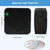 USB Portable Mini Photo Printer, 1 Set Mobile Phone Photo