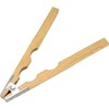 Wood Ring Holder Hand Clamp 8 Inch Wooden Grinding Handle