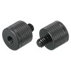 sourcing map 2 Pack Microphone Stand Adapter M5 Female to