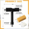 Brand: Threlaco 3 Pcs All in One Skate Tool Set