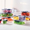 Rubbermaid Brilliance BPA Free Airtight Food Storage Containers with Lids,