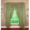 Today's Curtain Emelia Original Voile Panel 90", Dusty Leaf, 60"