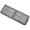 Germanus pill box case, made in Germany, large, brown