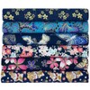 EDGEAM Pack of 6 Cotton Fabric Patchwork Fabrics Sewing Fabrics