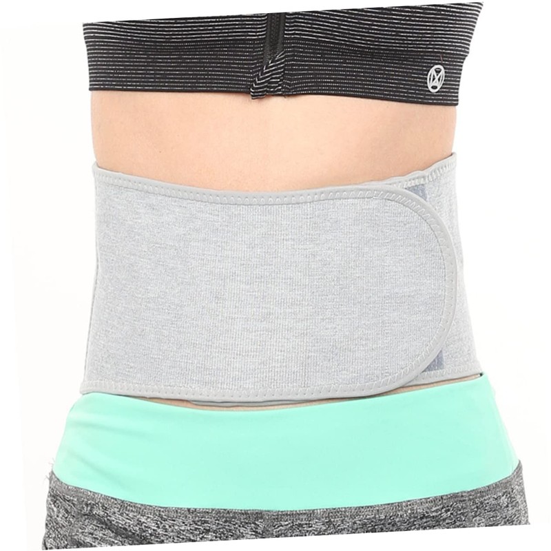 Healvian 2pcs Thin Kidney Warming Band Adjustable Breathable Waist Support