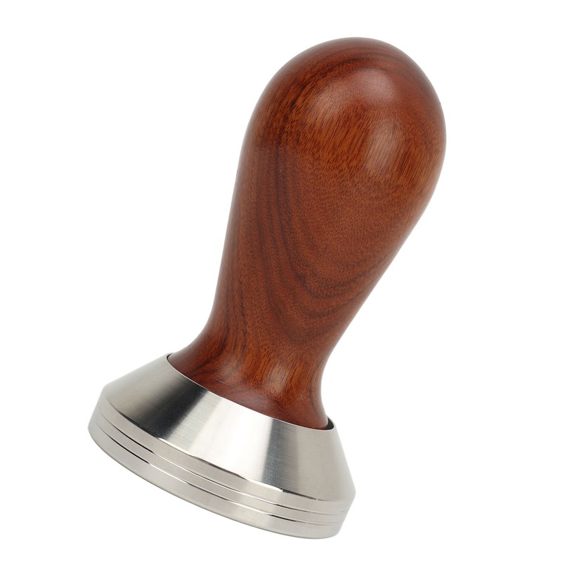 Coffee Tamper with Wooden Handle Detachable Comfortable Grip Easy To