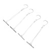 20Pcs Pattern Hooks Hanging Sewing Making Metal Hanger with Rope