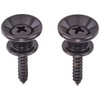 GOTOH Strap Pin, Fender Type, Set of 2, Black (PEP-B2B)