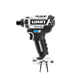 HART 20-Volt Cordless Brushless Impact Driver Kit, 2.0Ah Battery & Fast Charger