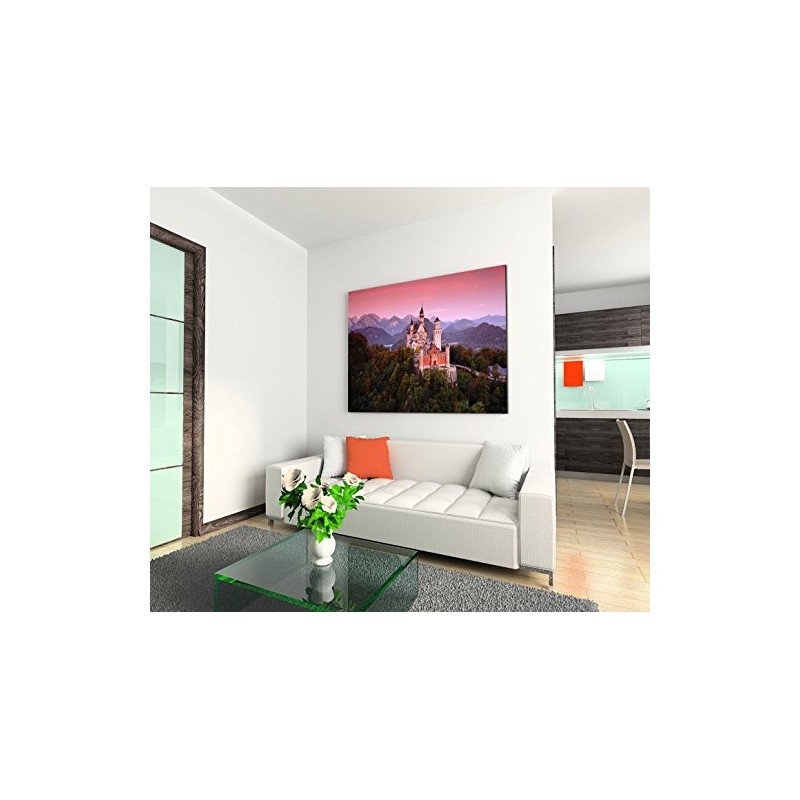Paul Sinus Art Canvas Picture 120 x 80 cm Landscape