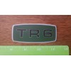 Triumph TR6 Badge Grill Logo 3"+ Vinyl Full Color Sticker