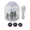 Mist Humidifier 500ml USB Landscape Diver Projector Air Humidifier for