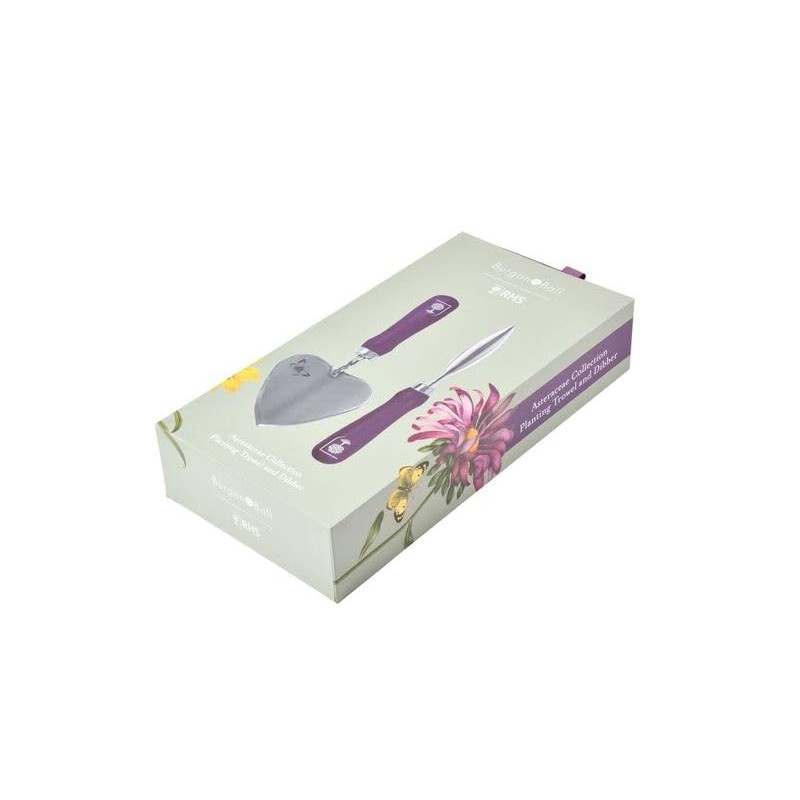 Burgon & Ball RHS Gift Planting Trowel and Dibber Asteraceae