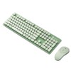 Wireless Keyboard and Mouse Combo, 2.4G Rechargeable Full Sized Backlit