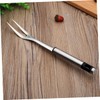 BESPORTBLE BBQ Accessories 2 Stainless Steel Forks Long Handle for