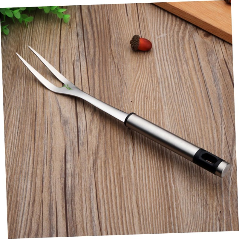 BESPORTBLE BBQ Accessories 2 Stainless Steel Forks Long Handle for