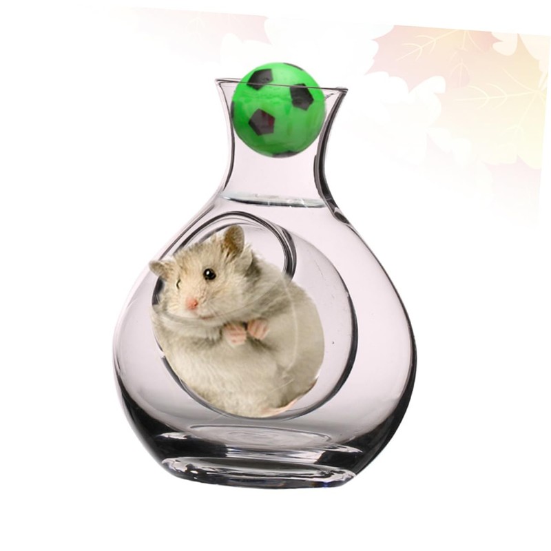 Sosoport Cooling Glass Nest for Hamsters Heat Dissipation Pet House