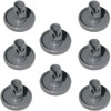 Dishwasher Lower Basket Wheels for Hotpoint 40 mm,Universal Wheels Suitable