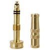 Triumpeek Solid Brass Hose Nozzle, 2 Pack 4" Heavy Duty