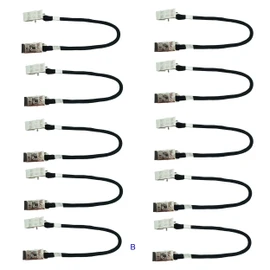 Hat Windy Clips for Boating,Hat Rides Cap Retainer for Fishing,Hat Keeper and Eyewear Holder,Pack of 10 pcs (B)