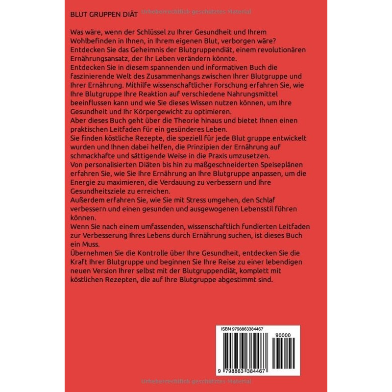  Blut Gruppen Di?t: Leckere Rezepte Fr Jede Blut Gruppen