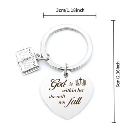 fuakUip Christian Gifts,Jesus Gifts,Christian Gifts for Women,Christian Gifts for Men,Holy Communion Gifts for Girls,First Holy Communion Gifts,Religious Gifts,Christian Keychain Gifts,Catholic Gifts