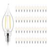 Sigalux E12 LED Bulb Dimmable, 40 Watt Candelabra LED Light
