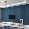 16.4ft Shiny Gold Peel and Stick Molding Trim, Flexible Mirror