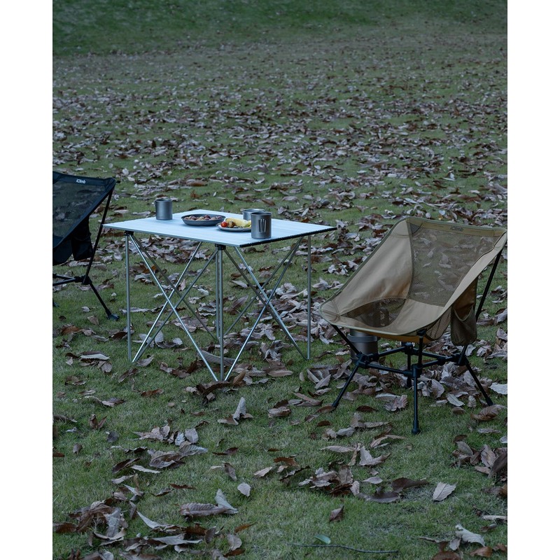 iClimb Ultralight Compact Camping Folding Table with Carry Bag (Reinforced