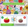 CUTELIILI 500pcs Cute Waterproof Water Bottle Stickers for Kids, Sticker